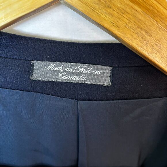 Arnold Brant Loro Piana Italy Men's Navy Cashmere Blazer Sports Coat Size 48 - Picture 6 of 15